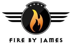 Fire By James logo